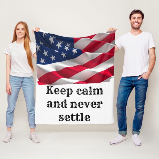 Inspirational phrase フリースブランケット (インサイチュ)