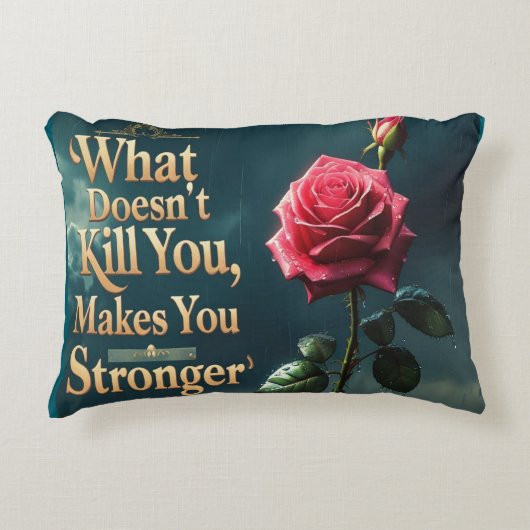 - Inspirational PillowAccent Pillow アクセントクッション (正面)