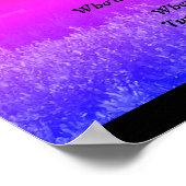 Inspirational Poem Art, "The Answer is Jesus" ポスター (角)