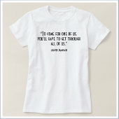 Inspirational Political Quote | FRONT&BACK Tシャツ