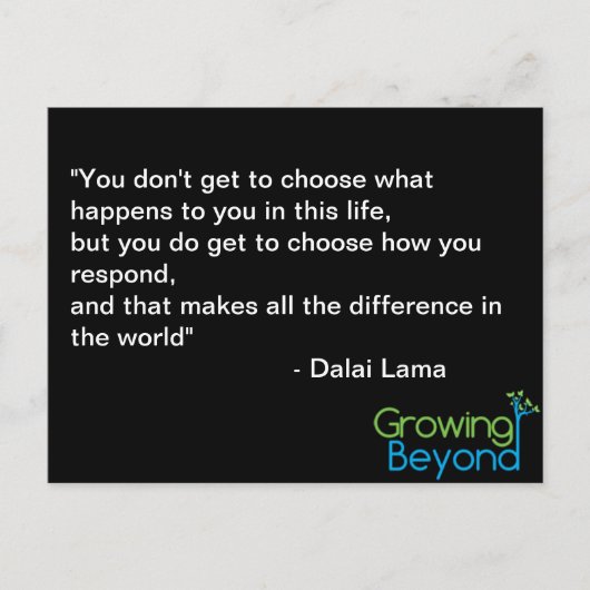 Inspirational postcard #1 ポストカード (正面)