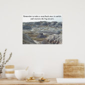 Inspirational Poster Take a Step Back ポスター (キッチン)