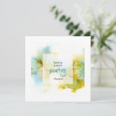 Inspirational Quote about Painting カード (スタンド正面)