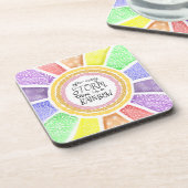 Inspirational Quote – “After Every Storm there is  コースター (左側)