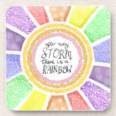 Inspirational Quote – “After Every Storm there is  コースター (正面)