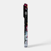 Inspirational Quote and City Woman iPhoneケース (左側面)