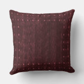 Inspirational Quote Burgundy Decor Cushion  クッション (裏面)