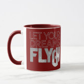 Inspirational Quote Combo Mug マグカップ (左)
