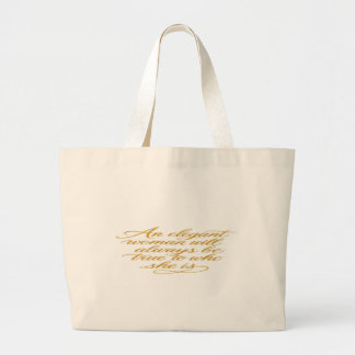 Inspirational Quote for Women Tote Bag ラージトートバッグ