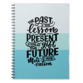 Inspirational quote - journal notebook  ノートブック