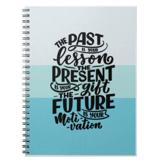 Inspirational quote - journal notebook  ノートブック
