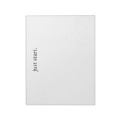 Inspirational Quote Minimalist  ノートパッド (回転)