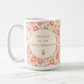 Inspirational Quote Mug with Custom Photo  コーヒーマグカップ (左)