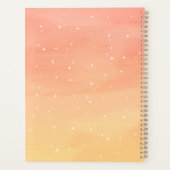 Inspirational Quote Mystic Sun Personalized Name  プランナー手帳 (裏面)