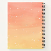 Inspirational Quote Mystic Sun Writing ノートブック (裏面)