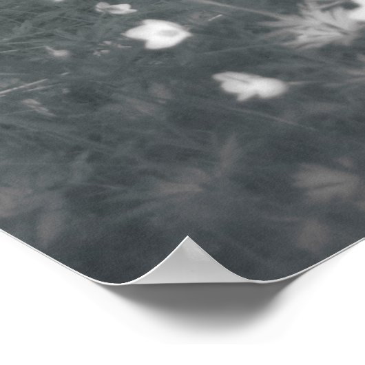 Inspirational Quote Never be Afraid to Sparkle ポスター (角)