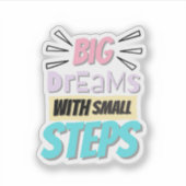 Inspirational Quote Sticker  シール (正面)