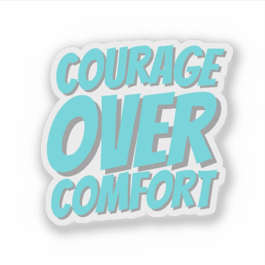 Inspirational Quote Sticker  シール (正面)