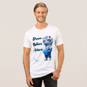  Inspirational Quote Tee for Men & Women, Casual  トライブレンドＴシャツ (正面全面)