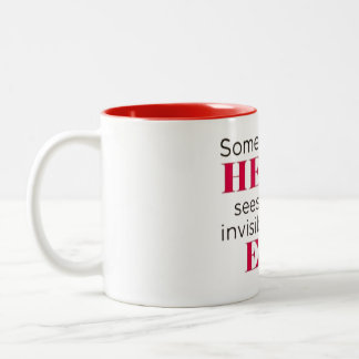 Inspirational Quote Two-Tone Coffee Mug ツートーンマグカップ