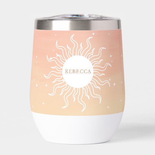 Inspirational Quote Watercolor Orange  (正面)