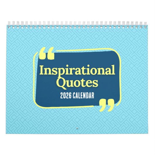 Inspirational Quotes 2026 Calendar カレンダー (カバー)