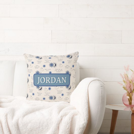 inspirational quotes for a baby クッション (ソファ)