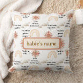 inspirational quotes for a baby クッション (ブランケット)