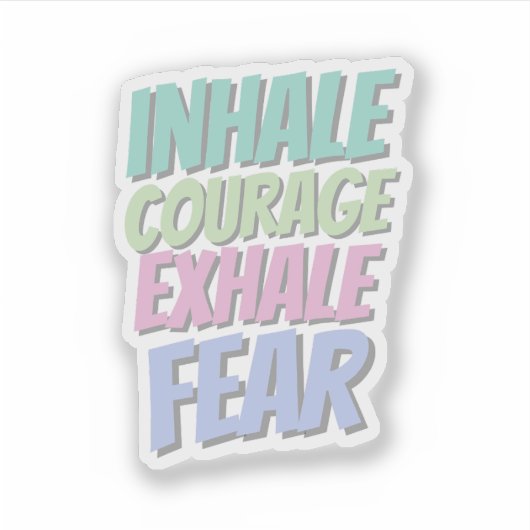 Inspirational Quotes Sticker  シール (正面)