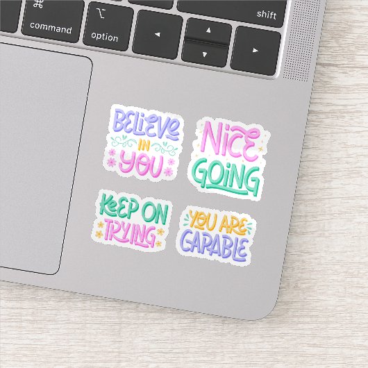 Inspirational quotes sticker set シール (詳細)