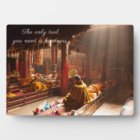 Inspirational Quotes Tabletop Plaque with Easel フォトプラーク (正面)