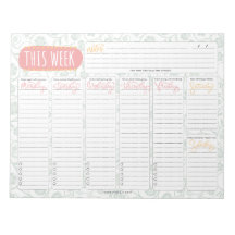 Inspirational Quotes “This Week” Weekly Planner