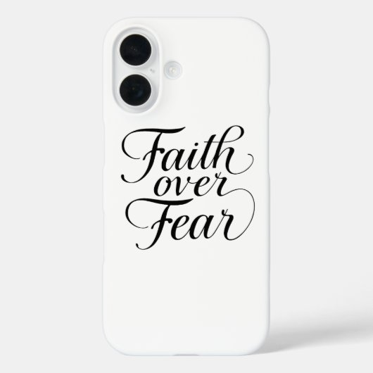 Inspirational Religious Hope Typography Case-Mate iPhoneケース (裏面)