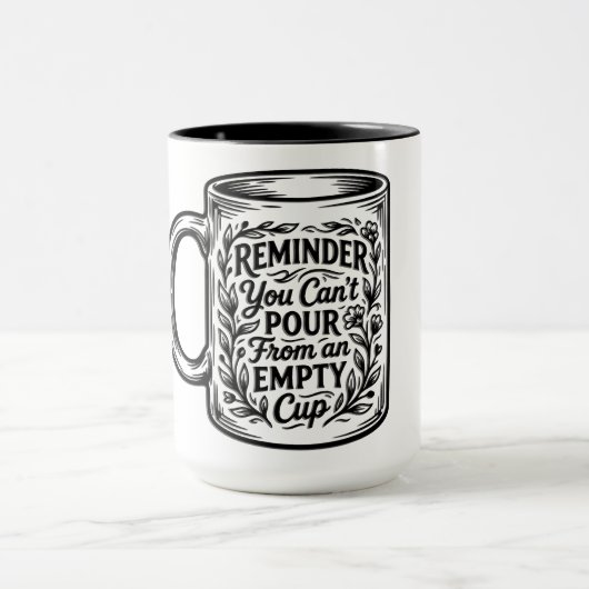 Inspirational Reminder マグカップ (中央)