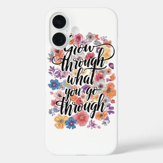 Inspirational Resilience and Strength Message Case-Mate iPhoneケース (裏面)