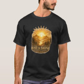 Inspirational Rise & Shine Sunrise Motivation  Tシャツ (正面)