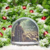Inspirational Shepherd Flock Snow Globe (クリスマス)