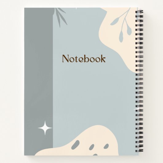 Inspirational Spiral Notebook ノートブック (裏面)
