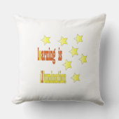 Inspirational Stars Pillow クッション (正面)