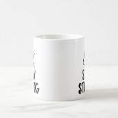 Inspirational 'Stay Strong' Coffee Cup コーヒーマグカップ (中央)
