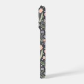 Inspirational Teacher Floral Design Phone Case iPhoneケース (左側面)