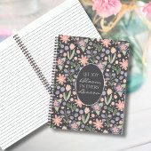 Inspirational Teacher Journal–Let Joy Bloom Design ノートブック