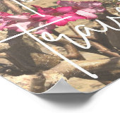 Inspirational Travel Poster - Desert Rose ポスター (角)