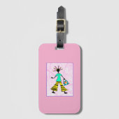 Inspirational, Trendy and Elegant Woman  ラゲッジタグ (正面縦)