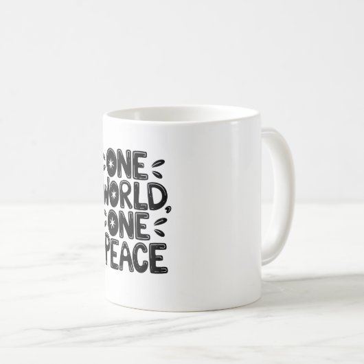  Inspirational Typography Design Classic Mug  コーヒーマグカップ (正面右)