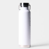 Inspirational water bottle “Purpose” ウォーターボトル (正面)