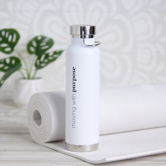 Inspirational water bottle “Purpose” ウォーターボトル (ヨガ)