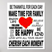 Inspirational Words To Live By ポスター (正面)