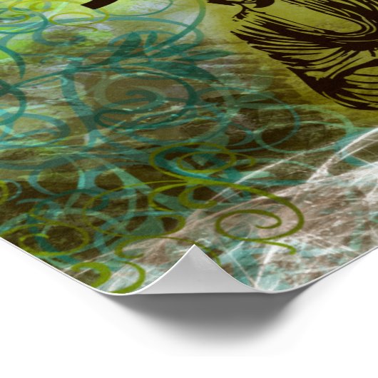 Inspirational yoga studio design - Energy Flows ポスター (角)