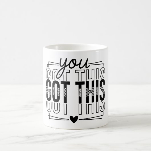 Inspirational You Got This コーヒーマグカップ (中央)